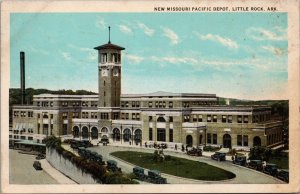 New Missouri Pacific Depot Little Rock Arkansas Postcard PC377