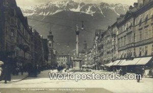 Maria Theresienstrasse Real Photo Innsbruck Austria 1927 