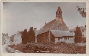 MILTONCOMBE DEVON UKCHURCH OF THE HOLY SPIRIT~REAL PHOTO POSTCARD