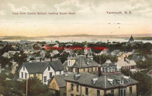 Canada, Nova Scotia, Yarmouth, City Scene, Looking South-West, 1907 PM