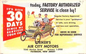 Air City Motors Advertising Unused 