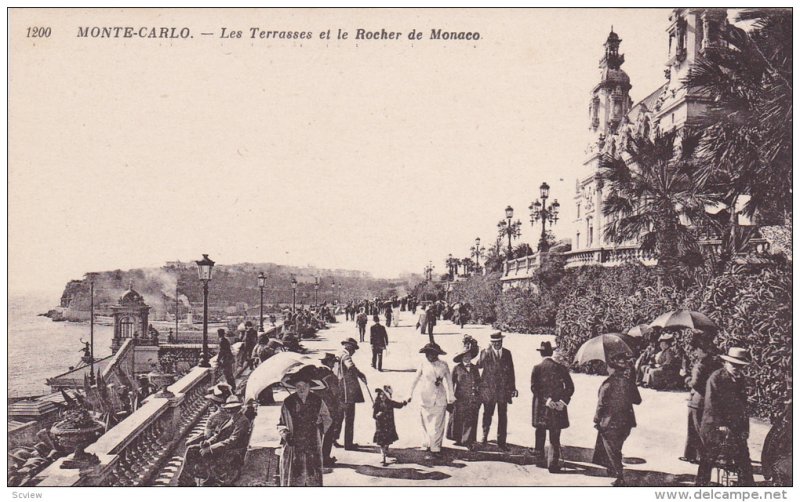 Monte-Carlo , Monaco , 00-10s ; Les Terrasses et le Rocher de Monaco