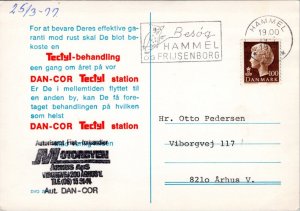Postcard Denmark Advert - Dan-Cor Rust Protection 1970s