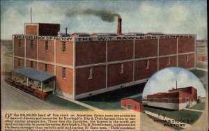 Memphis Tennessee TN Stock Yard Dip Factory Animal Agriculture Vintage Postcard