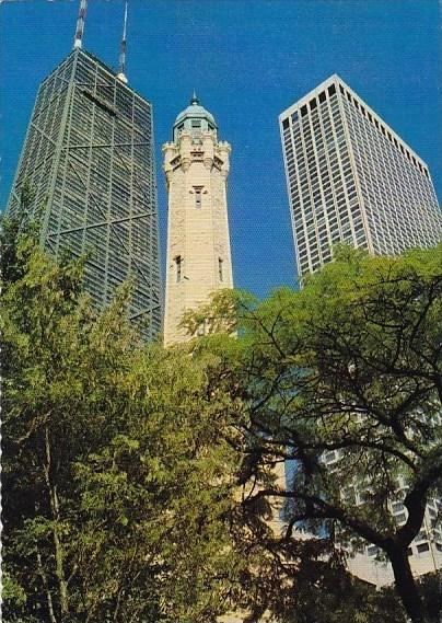 Located On Upper Michigan Avenue Are The John Hancock 