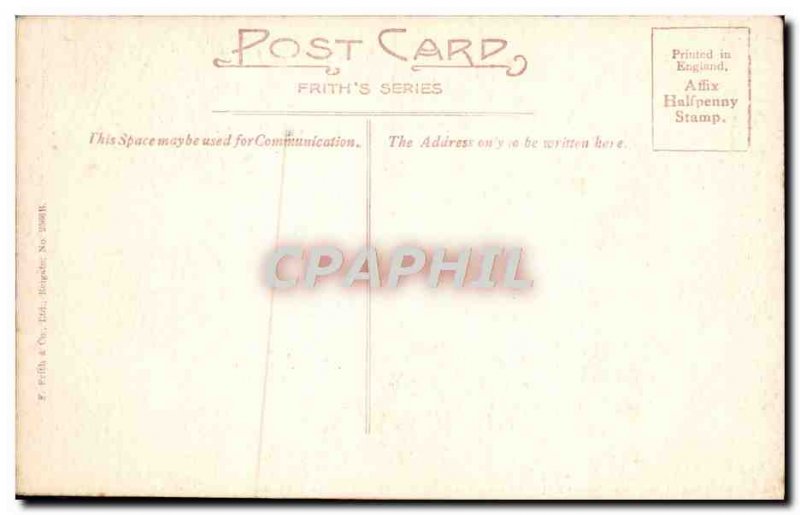 Postcard Old Wells cathedral Lady chapel