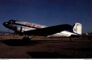 United Air Lines Restored Aircraft Douglas DC-3A Tucson International Airport