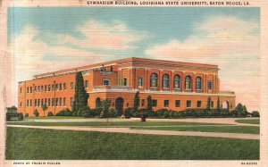 Vintage Postcard 1924 Gymnasium Building Louisiana State University Baton Rouge