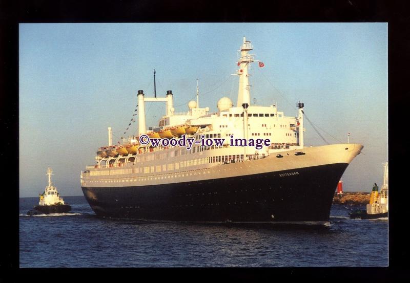 SIM0451 - Holland America Liner , Rotterdam , built 1959 - postcard