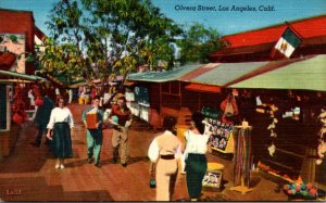 California Los Angeles Olvera Street
