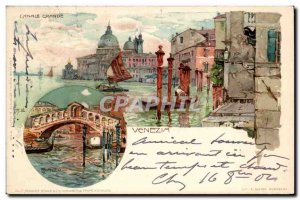 Old Postcard Italy Italia Venezia