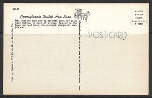 Pennsylvania, Dutch Hex Barn - [PA-524]