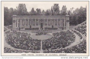 Greek Theatre University Of California Berkeley California Albertype