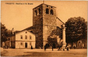 CPA AK TRIESTE Basilica di S. Giusto ITALY (397652)