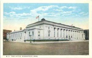 Post Office Minneapolis Minnesota MN, White Border