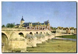Modern Postcard Gien Old Bridge