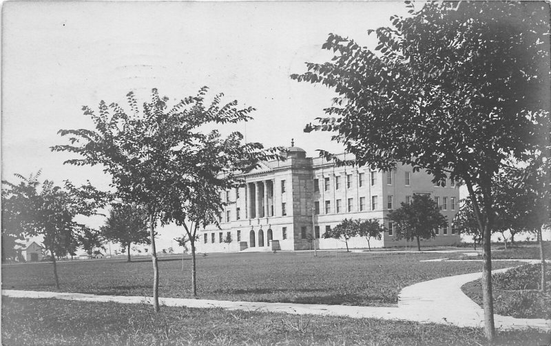 F53/ Kearney Nebraska RPPC Postcard 1908 State Teachers College