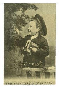 Children - Boy Doing Good