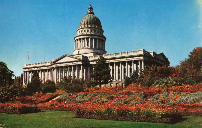 Postcard State Capitol Salt Lake City Utah