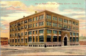 Postcard Kellogg Birge Co One of Keokuk's Largest Jobbing Houses in Keokuk, Iowa