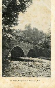 NY - Amsterdam. Arch Bridge, Mudge Hollow