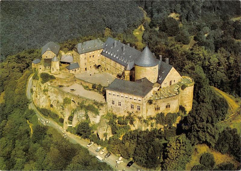 GG12237 Schloss Waldeck am Edersee Castle Air view Chateau