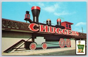 Holiday Inn Nashville Tennessee TN Chuggers Lougne Roadway Landmark Postcard