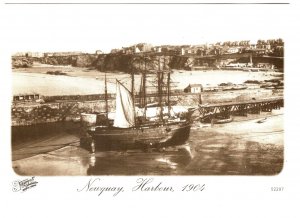 Newquay, Harbour, 1904, Cornwall, England, Francis Frith Collection Postcard
