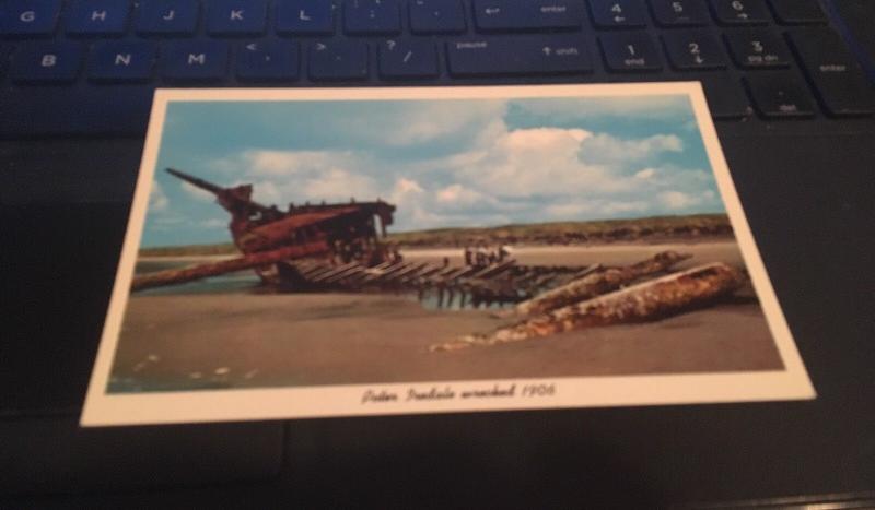 Vintage Postcard: Peter Iredale ,wrecked 1906 Oregon