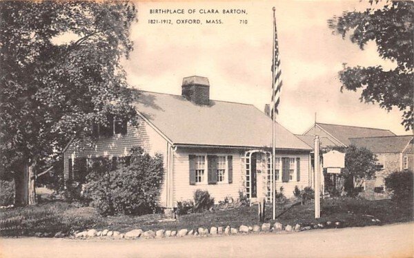 Birthplace of Clara Barton in Oxford, Massachusetts