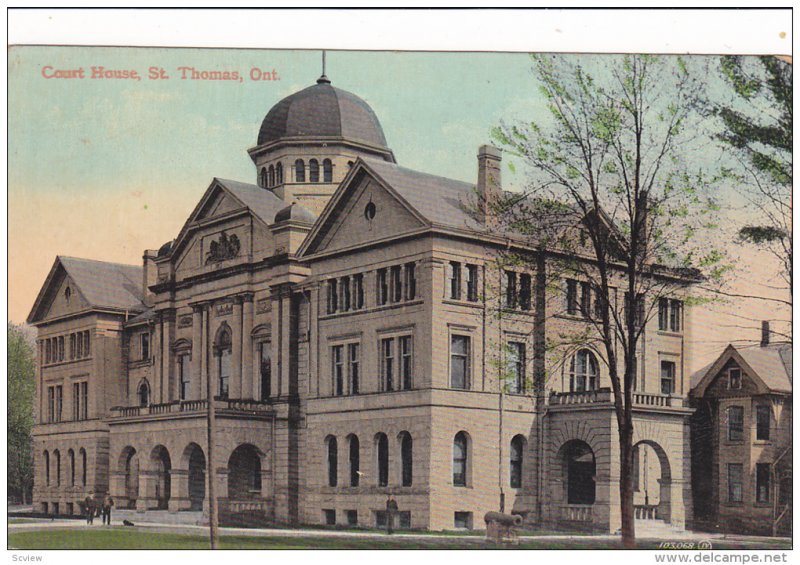 Exterior,  Court House,  St. Thomas,  Ontario,  Canada,  00-10s