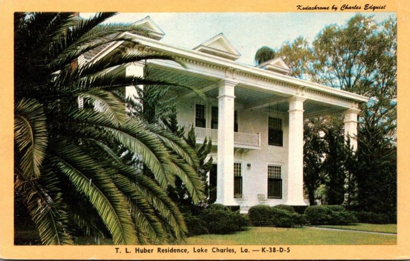 Louisiana Lake Charles T L Huber Residence Dexter Press