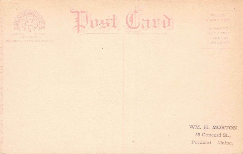 Central Union Church, Honolulu, Hawaii Territory, early postcard, unused