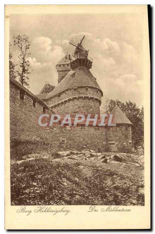 Postcard Old Mill Hohkonigsberg