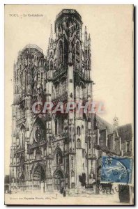 Old Postcard Toul La Cathedrale