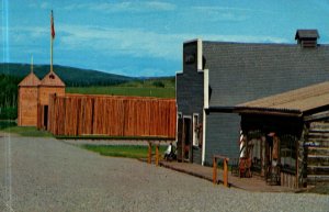 Canada Heritage Park Calgary Alberta Downtown Chrome Postcard 09.91