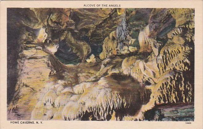 New York Schoharie County Howe Caverns Alcove Of The Angels