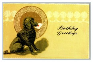 Birthday Greetings ©1982 Merrimack Publishing Corp. Postcard Dog