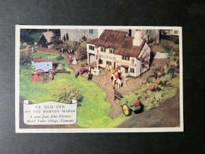 Mint Tasmania Postcard Model Tudor Village Sandy Bay John Palotta