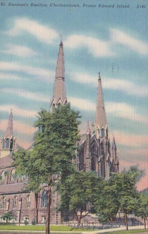 Canada Charlottetown St Dunstan's Basilica 1954