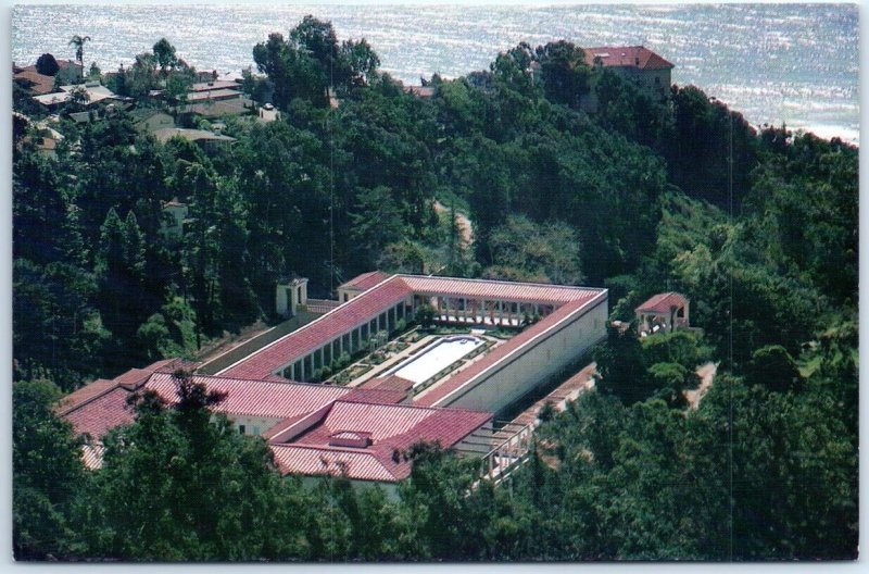 Postcard - Aerial View, The J. Paul Getty Museum, Malibu, California, USA 