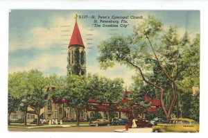 FL - St. Petersburg. St. Peter's Episcopal Church ca 1949