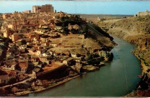 Spain Toledo Vista Parcial y Rio Tajo