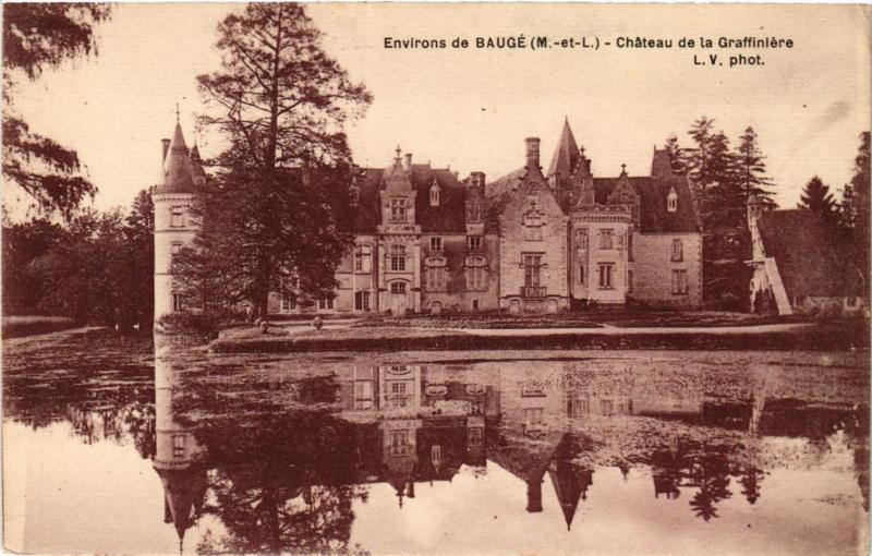 CPA Env. de BAUGE - Chateau de la Graffiniere (253909)