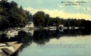 Boat Livery at Wood River - Sylvan Beach, New York