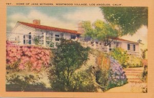 Home Jane Withers Child Actress Westbrook Village Los Angeles California pm 1939