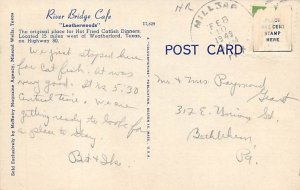 River Bridge CafÈ Postcard