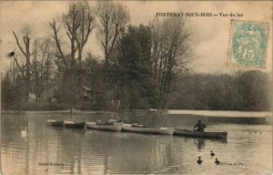 CPA FONTENAY-sous-BOIS - Vue du lac (145570)