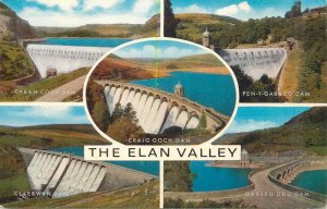 UK Wales The Elan Valley Claerwen dam