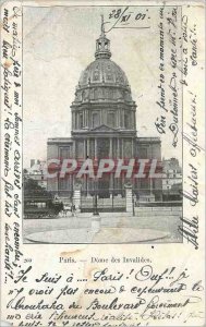 Postcard Old Paris Dome des Invalides